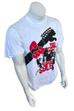 Puma Men's You Gotta Have Soul Guitar White Short Sleeve Shirt Size Large