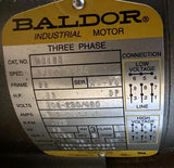 Baldor M3104 Electric AC Motor 1/3 HP 1725 RPM 208-230/460V 3 Phase 34F06-884