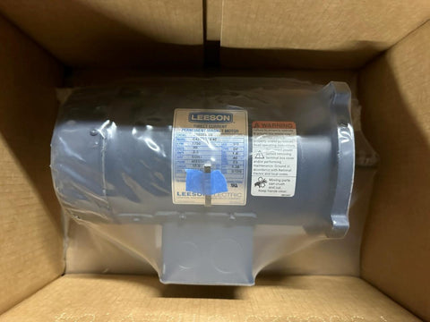 Leeson 098004.00 DC Motor 1/3 HP 1750 RPM 90VDC MSS56C TEFC 5/8" C42D17FK4C