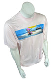 Anvil Unisex Disney Castaway Cay Bahamas Cruise Minnie Mouse Pink Shirt Large