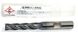 Cleveland Twist C33410 5/16" Diameter 4 Flute 3/8 Shank TiCN Coated HSS End Mill