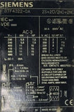 Siemens 3TF4322-0A Contactor Relay 30A 600VAC Max