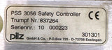 Pilz PSS 3056 Safety Controller Trumpf 301301 837264