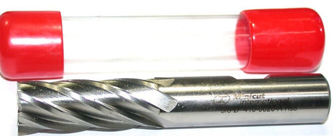 YG-1 Minicut 410-0020 5/8" Diameter 5/8" Shank 6 Flute HSS End Mill New