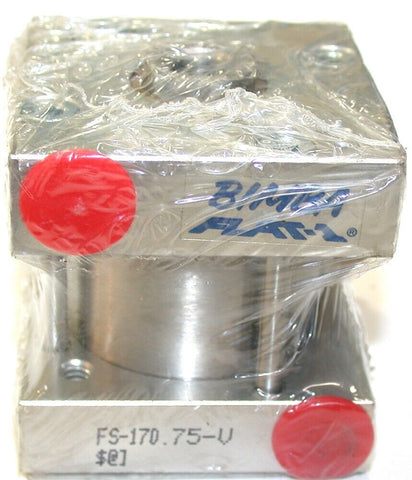 Bimba Pancake 3/4" Stroke 1 1/2" Bore High Temperature Air Cylinder FS-170.75-V