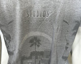 Anvil Men's Studios Hollywood Gray Short Sleeve Shirt Size Large