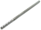 Fullerton 30235 1/8" Diameter 4 Flute Extra Long Solid Carbide Ball End Mill New