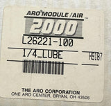 ARO L26221-100 Pneumatic Line Lubricator 1/4"