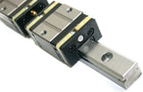 NSK NS15T 7 inch Linear Guide Rail w/ Two LS15 Bearing Slides