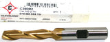 Cleveland Twist C390082 5/16" 2 Flute Single End HSS TiN Coated End Mill