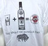 Anvil Men's Celebrates Dyngus Day Buffalo White Short Sleeve Shirt Size Large