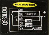 Banner QS30LDQ High Performance Long Range Sensor 400mm 10-30 VDC 70231