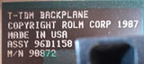 Rolm 90872 96D1158 T-TDM Backplane Bus Connector Circuit Board