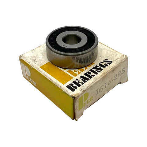 Peer Bearings 1614-2RS Single Row Ball Bearing 0.3750 in X 1.1250 in X 0.3750 in