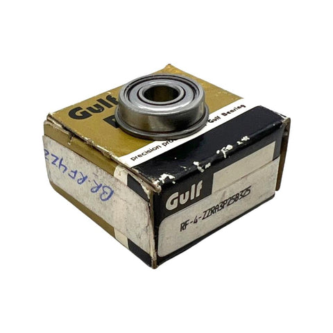 Gulf RF3ZZ Flanged Precision Ball Bearing 0.8175" X 0.500" X 0.196"