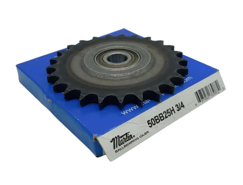 Martin 50BB25H 3/4" Bore Ball Bearing Idler Sprocket 25 Tooth