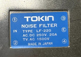 Tokin LF-220 Noise Filter 250 V @ 20 AMPS