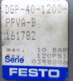 Festo DGP-40-1200-PPVA-B Pneumatic Linear Drive Actuator 1200mm Stroke 120 PSI