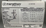 Marathon 5K38PN48 AC Motor 1 HP 3450 RPM 56J 230/460V 3 Phase