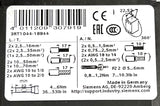 Siemens 3RT1044-1B Sirius Contactor W/ 3RH1921-1HA22 Auxiliary Contact Block