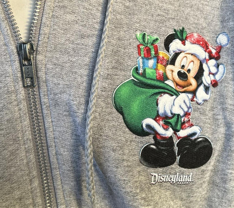 Hanes Disney Disneyland Resort 2012 Happy Holidays Mickey Gray Hoodie –  Surplus Select