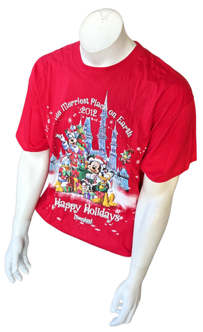 Disney: Way to Disneyland T-Shirt XL / Red