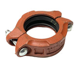 Gruvlok 7001 Ductile Iron Grooved Flexible Pipe Coupling W/ Gasket 3" 1000 PSI