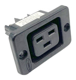 Hubbell H320R Single Outlet Panel Mount Receptacle 20A 250VAC