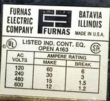 Furnas 47AB10AF Alternating Relay 10A 110/120VAC Coil SPDT