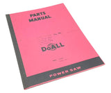 DoALL C-916S Power Saw Parts Manual