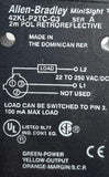 Allen-Bradley 42KL-P2TC-G3 Ser. A MiniSight 2m Polarized Retroreflective Sensor