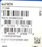 Bosch DS150I Request To Exit PIR Motion Detector Sensor - Gray V2.0