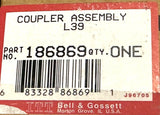 Bell & Gossett 186869 Pump Coupler Assembly L39