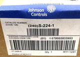 Johnson Controls S-224-1 Pneumatic Gradual Switch 1/8" 0-20PSI High Volume