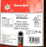 Honeywell MS7505A2030 Zelix Direct Coupled Actuator 44 LB/IN 5 NM Spring Return