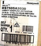 Honeywell MS7505A2030 Zelix Direct Coupled Actuator 44 LB/IN 5 NM Spring Return