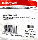 Honeywell RP670A 1001 1 Pneumatic Switching Relay SPDT 3-7 PSI Switch Point