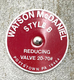 Watson Mcdaniel Style B 3/4" NPT Pressure Reducing Valve 20-70#