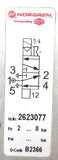 Norgren 2623077 Indirect Solenoid Valve 5 Port / 2 State 1/4" G Port 2-8 Bar