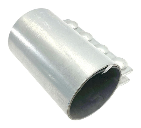 Morris 4-4C Galvanized Steel Compression Pipe Coupling 4-4.5