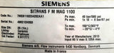 Siemens Sitrans MAG 5000 Magnetic Flow Transmitter W/ MAG 1100 Flow Sensor