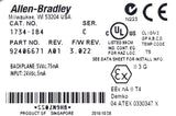 Allen-Bradley 1734-IB4 Ser. C 4 Point Digital Input Module 24VDC DIN Rail Mount