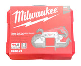 Milwaukee 6232-21 Deep Cut Variable Speed Band Saw Kit 11A  5" x 5" Cut Capacity