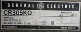 General Electric CR305KO Magnetic Starter NEMA Size 1 120VAC 30A 1 Phase