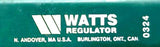 Watts Regulator 0324 Ball Valve 1/2IN 600WOG Bronze/Brass Female NPT