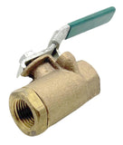 Watts Regulator 0324 Ball Valve 1/2IN 600WOG Bronze/Brass Female NPT