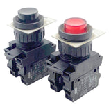 ABB SK 616 001-B Start/Stop Switches Red & Black 10A 600V NEMA A600