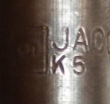 Jacobs No. 20N Super Chuck Keyed Ball Bearing Drill Chuck 3/8-1" Cap. W/ Key #K5