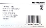 Honeywell T874W1080 Heat-Cool Thermostat 40-90°F/C 3 Stage Heat 2 Stage Cool