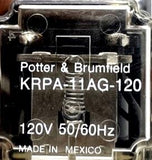 (Lot of 5) Potter & Brumfield KRPA-11AG-120 Relay 120/250VAC 50-60HZ 10A